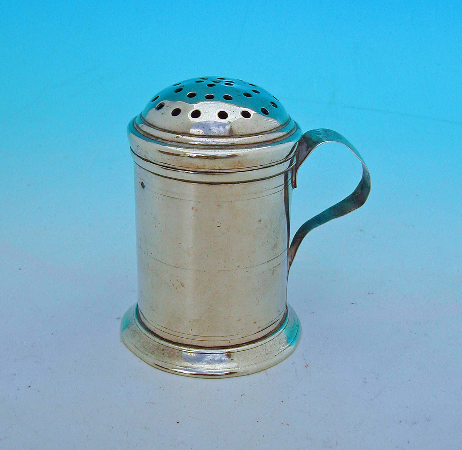 Antique 18thc Brass Sugar / Flour Dredger. English C1780 - 1800