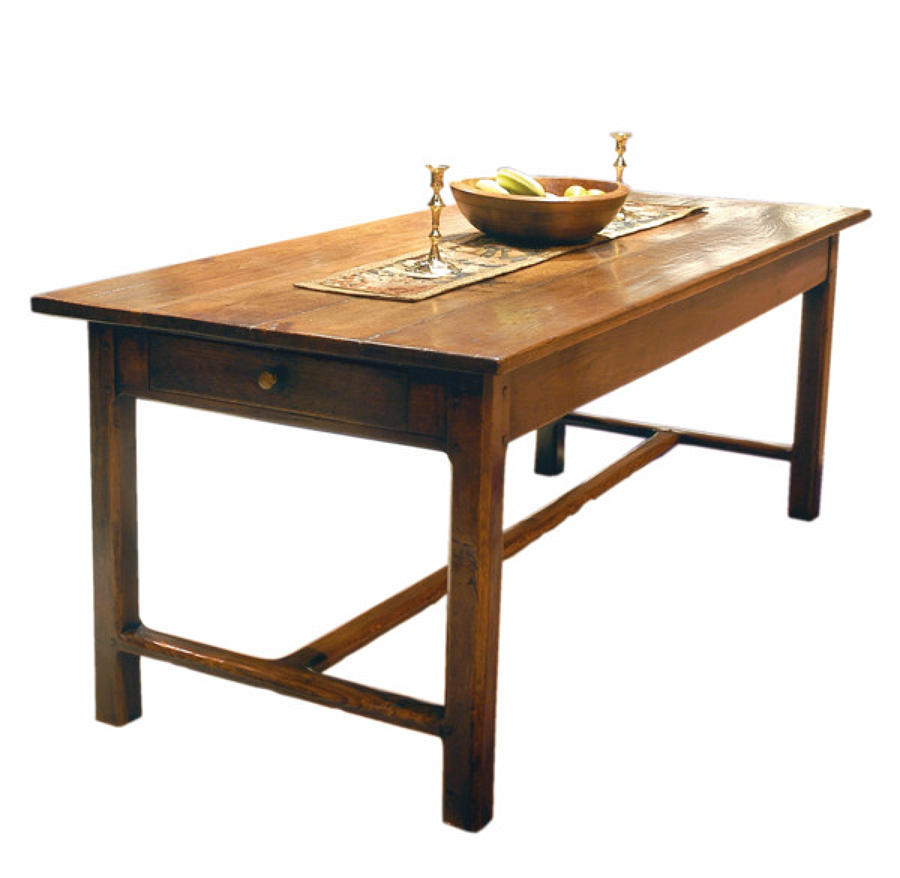 A very good 18thc Oak Farmhouse Table. French C1770 - 90