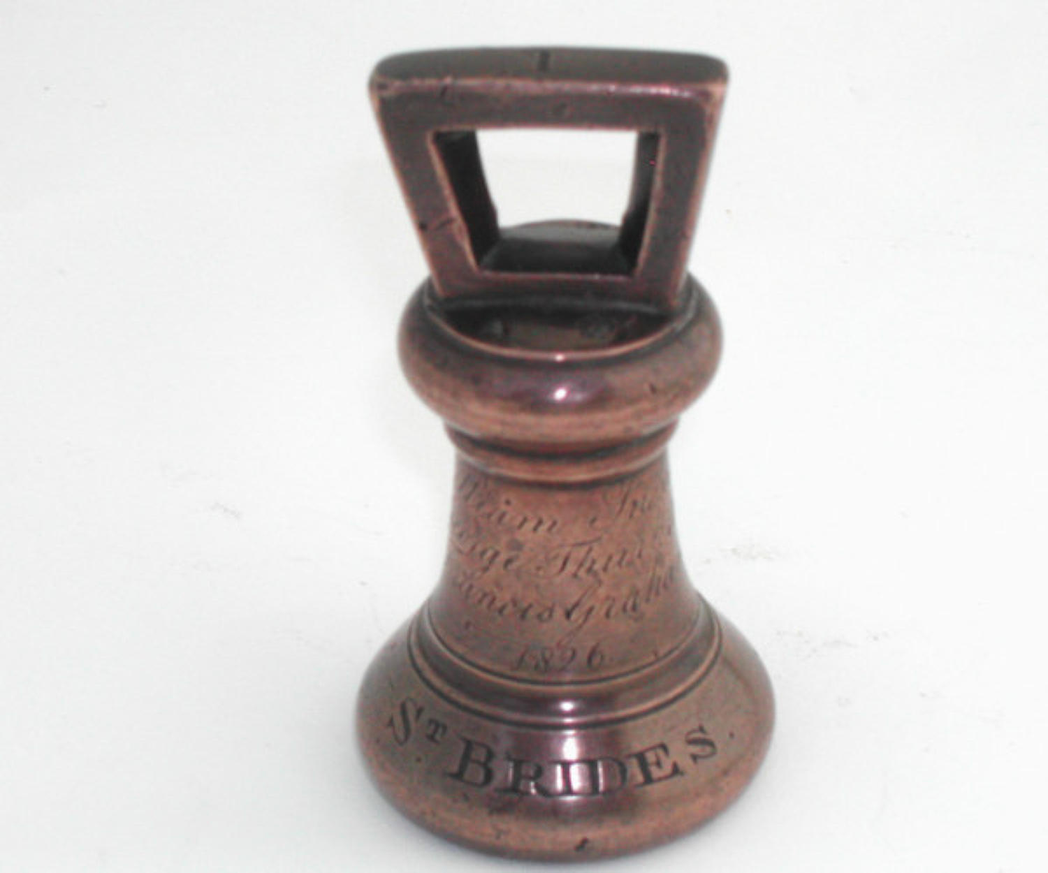 A Bronze Weight English C1826
