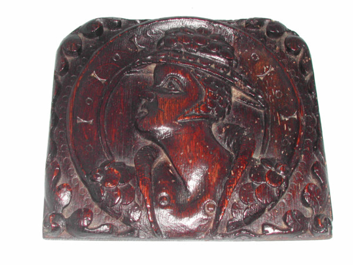 16thc Romayne Oak carved Panel. English C1570 - 80