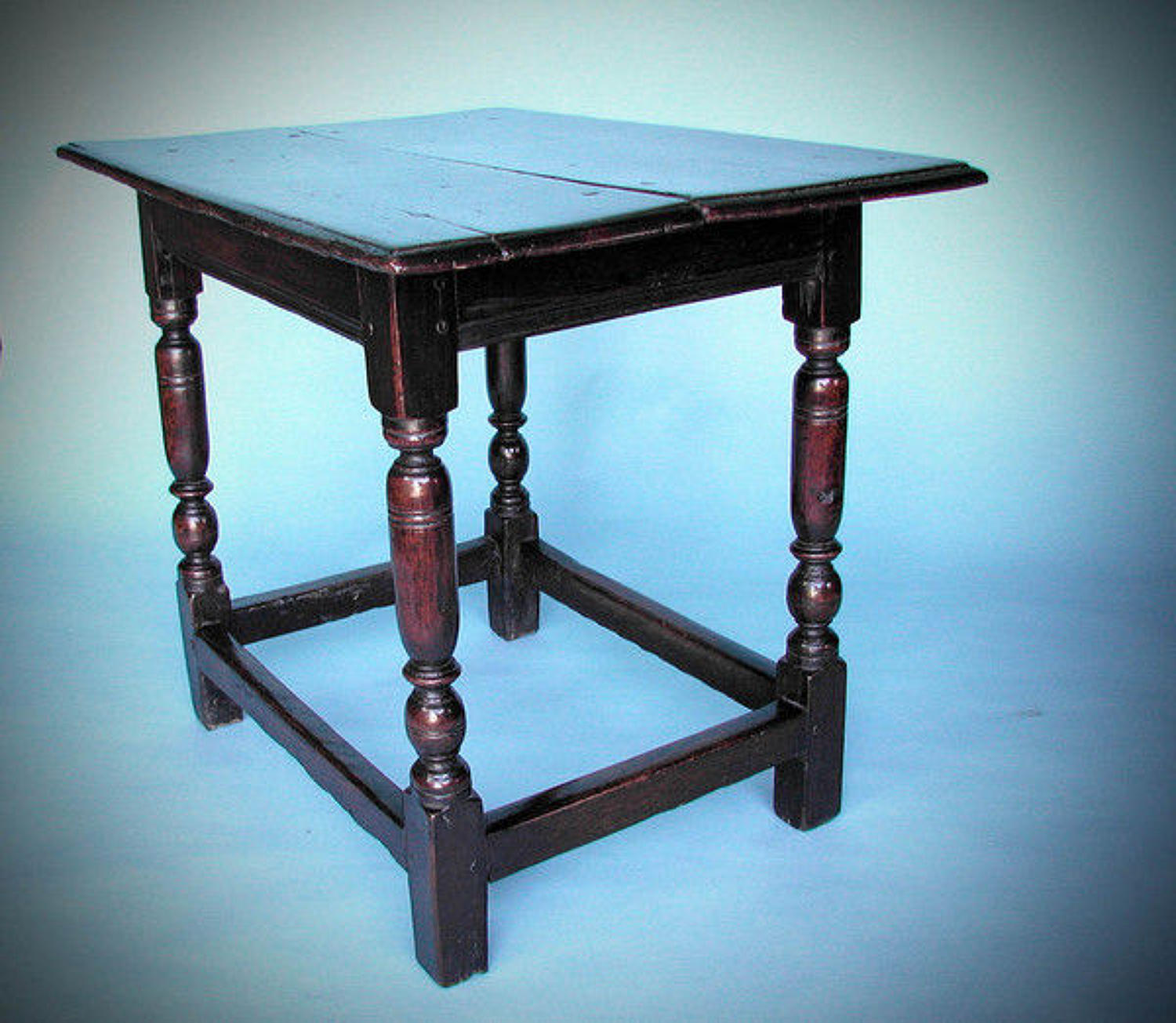 Rare 17thc Charles 1 Antique Oak Centre Table . English. C1620-40.