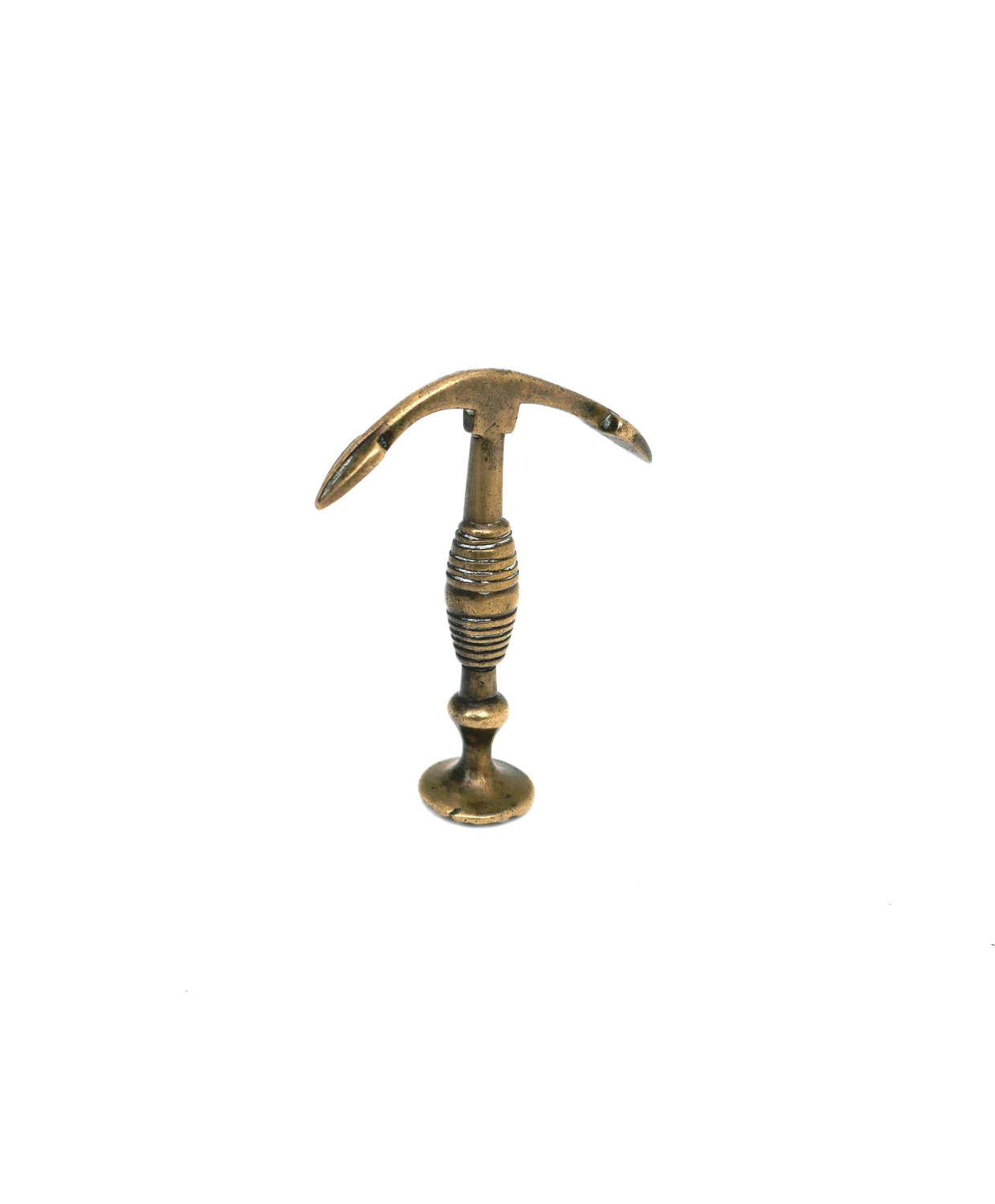 Antique Early Metalware 19thc Brass Sailors 