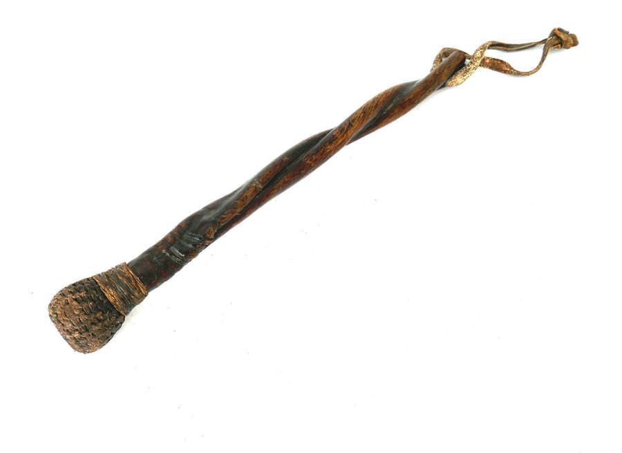 Antique Collectables 18thc 'Bosun's' Thread Covered Weighted Persuader