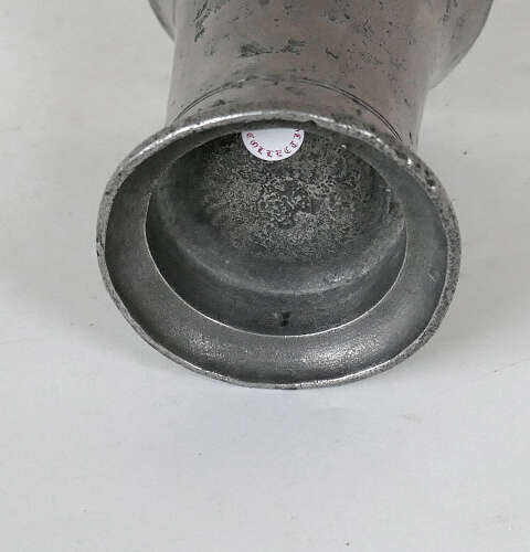 Antique Early Metalware 17thc / 18thc Continental Pewter Beaker . Dutch C1690-C1710
