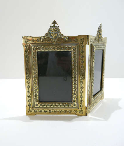 Antique Early Metalware 19thc Brass