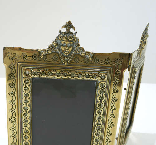 Antique Early Metalware 19thc Brass